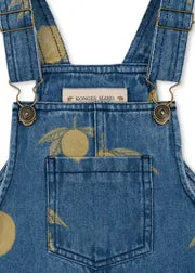 Konges Sløjd Magot tuinbroek lemon denim biologisch
