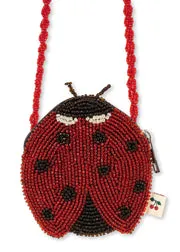 Konges Sløjd Ladybug Tas Lieveheersbeestje kralen