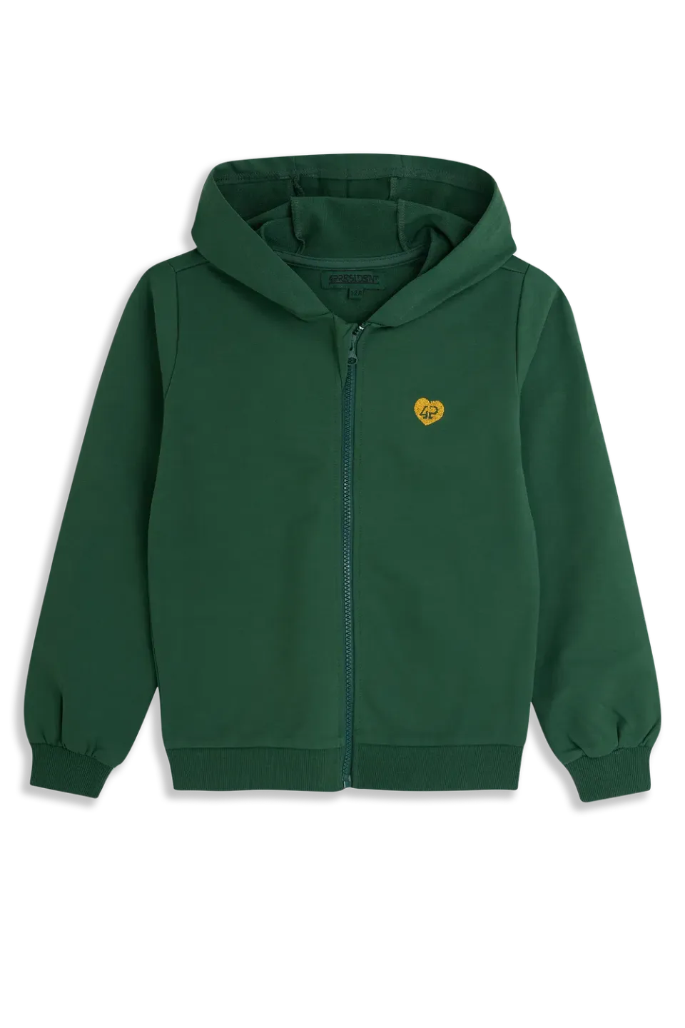 4PRESIDENT Ayla Green sweater groen meisjes met rits