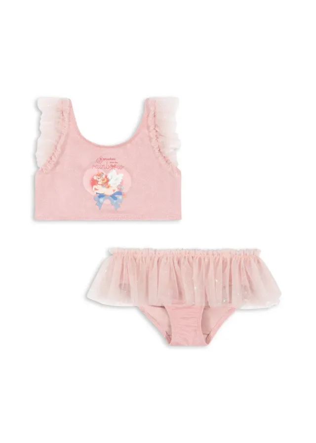 Konges Sløjd Amandine bikini powder pink lurex