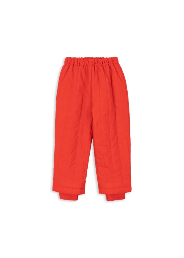 Konges Sløjd Juno thermobroek fiery red winddicht