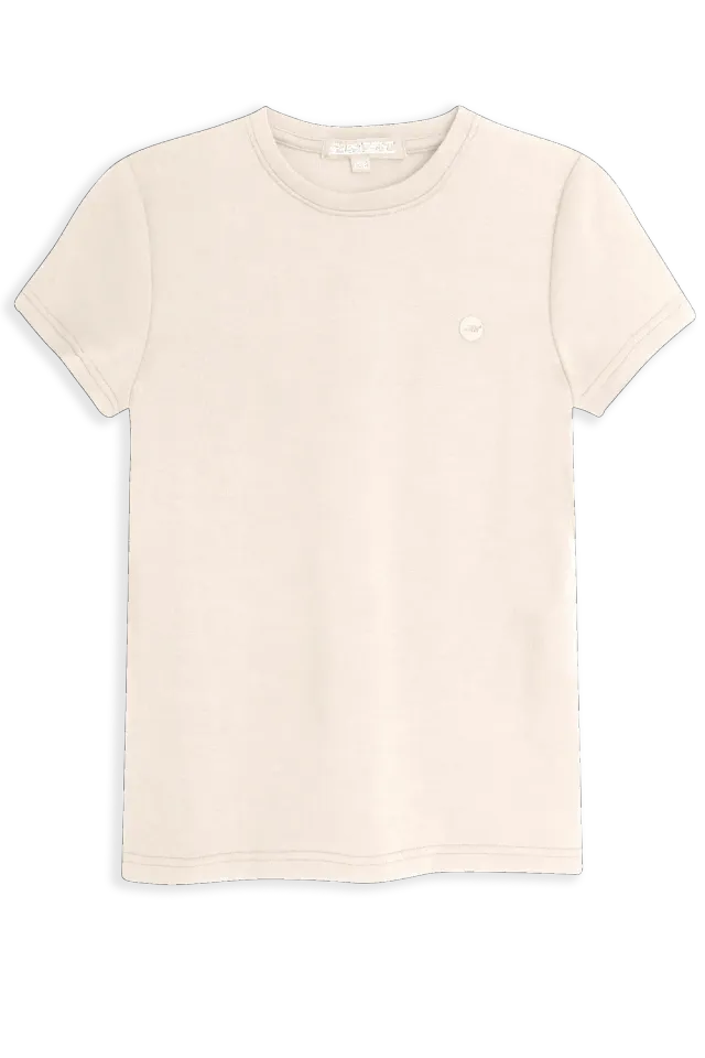 4PRESIDENT Naima Beige T-shirt meisjes modal beige