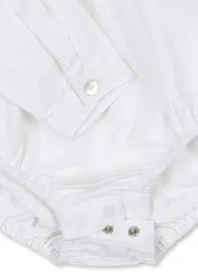 Konges Sløjd Ray baby blouse optic white biokatoen