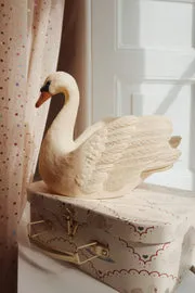 Konges Sløjd Zwaan lamp nachtlampje beige dimbaar