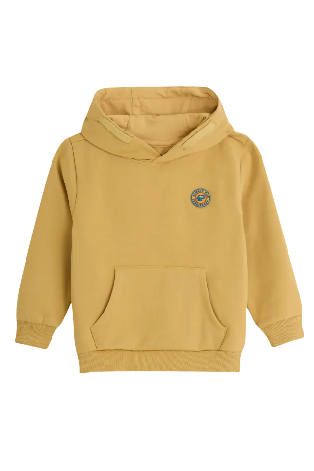 4President Gus Sand hoodie jongens katoen