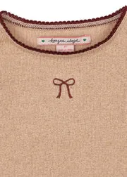 Konges Sløjd Roli blouse moonlight rib lurex