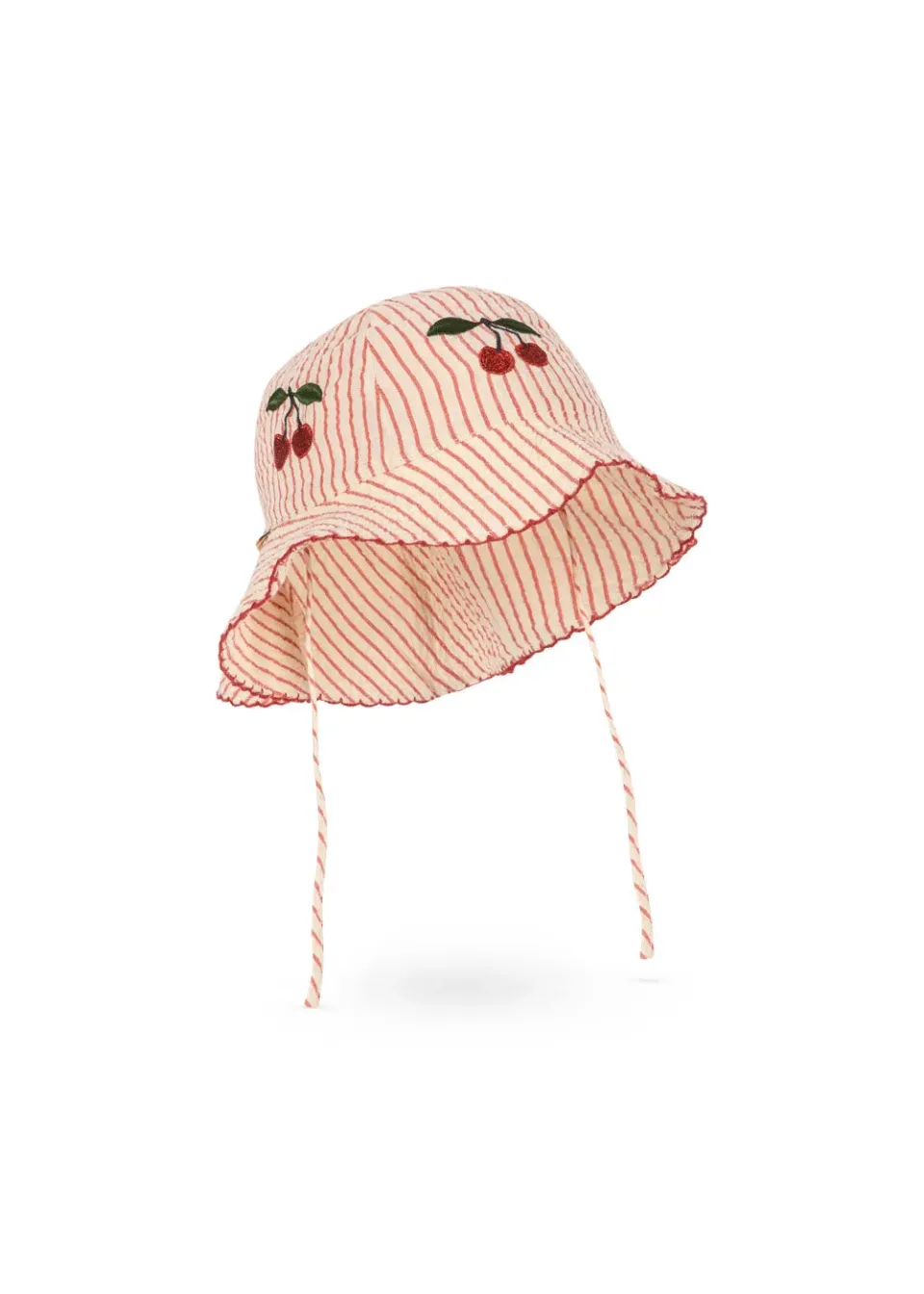 Konges Sløjd Ellie zonnehoed amour stripe – seersucker