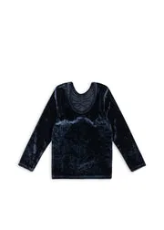 Konges Sløjd Carlito blouse navy blazer fluweel