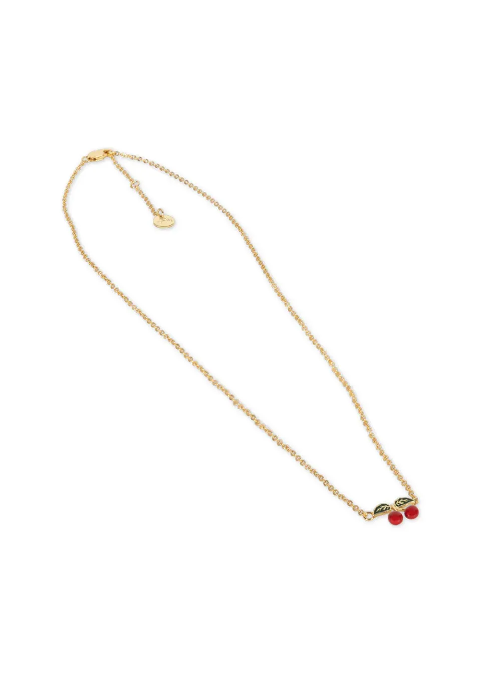 Konges Sløjd Cherry ketting kers verguld zilver