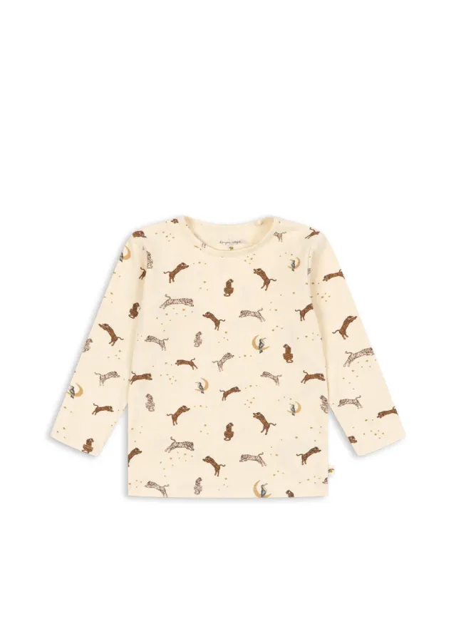 Konges Sløjd Basic longsleeve roar biokatoen