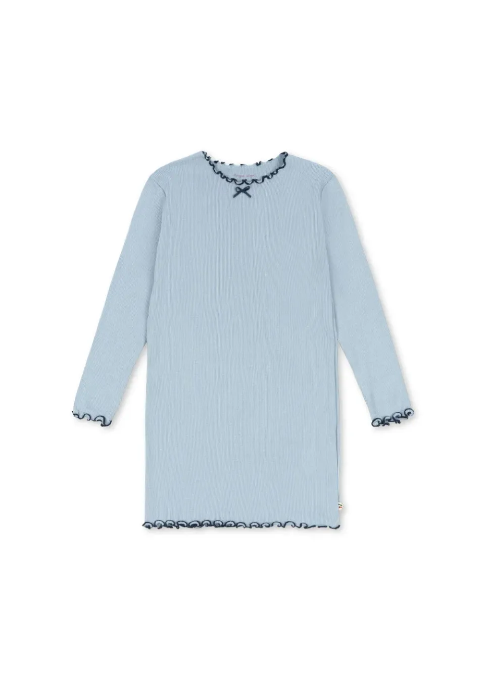 Konges Sløjd Rivi jurk blue fog biokatoen