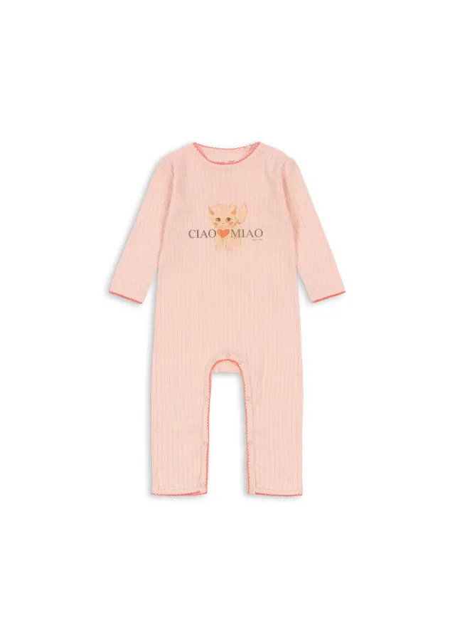 Konges Sløjd Minnie rompertje pale blush biokatoen