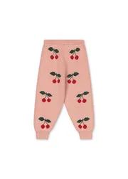 Konges Sløjd Lapis broek cherry jacquard katoen