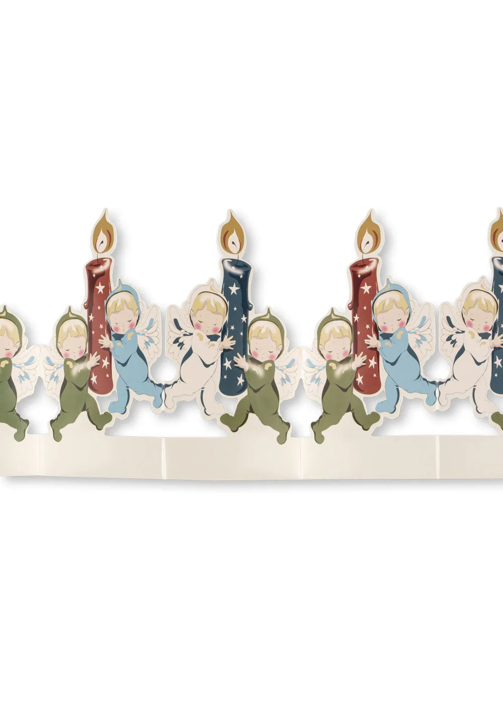 Konges Sløjd kerstdecoratie set multi papier 3-delig
