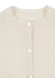 Konges Sløjd Savora vestje wol antique white