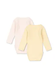 Konges Sløjd Perla Rompers 2-Pack LS Body – Biokatoen