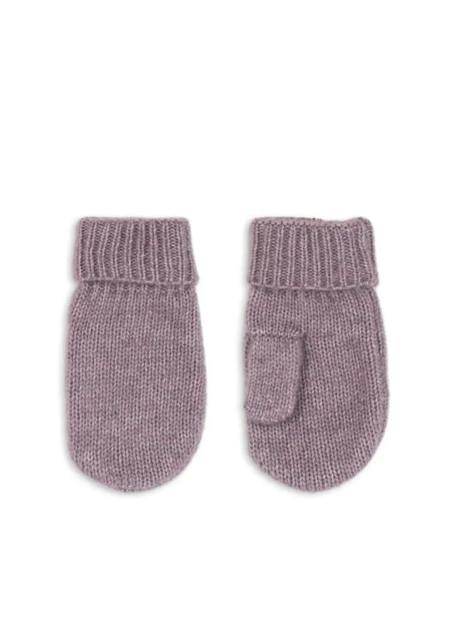 Konges Sløjd Isa wanten lavender mist wolmix