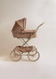 Konges Sløjd Poppenwagen cherry blush 90 cm katoen