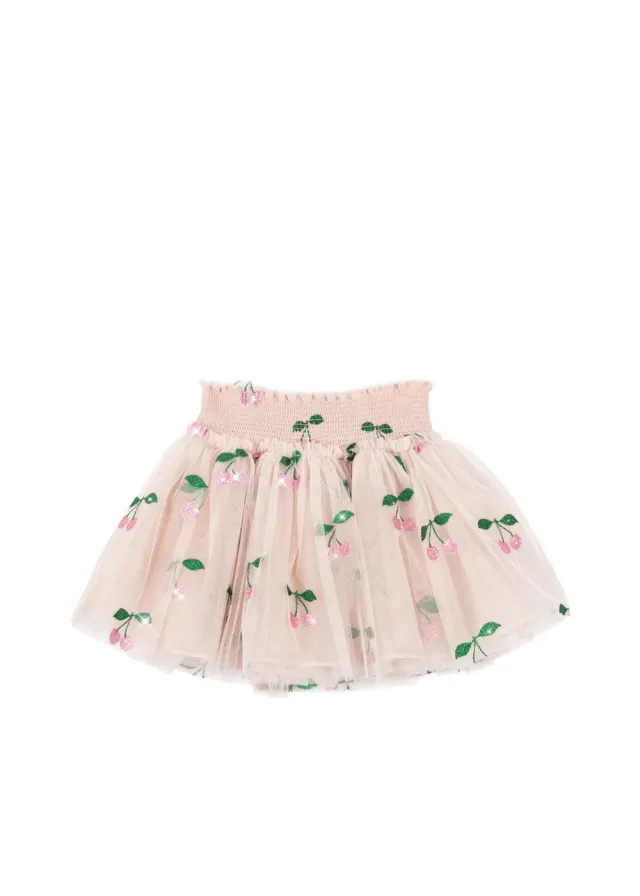 Konges Sløjd Tullie Rok ma grande cerise pink glitter