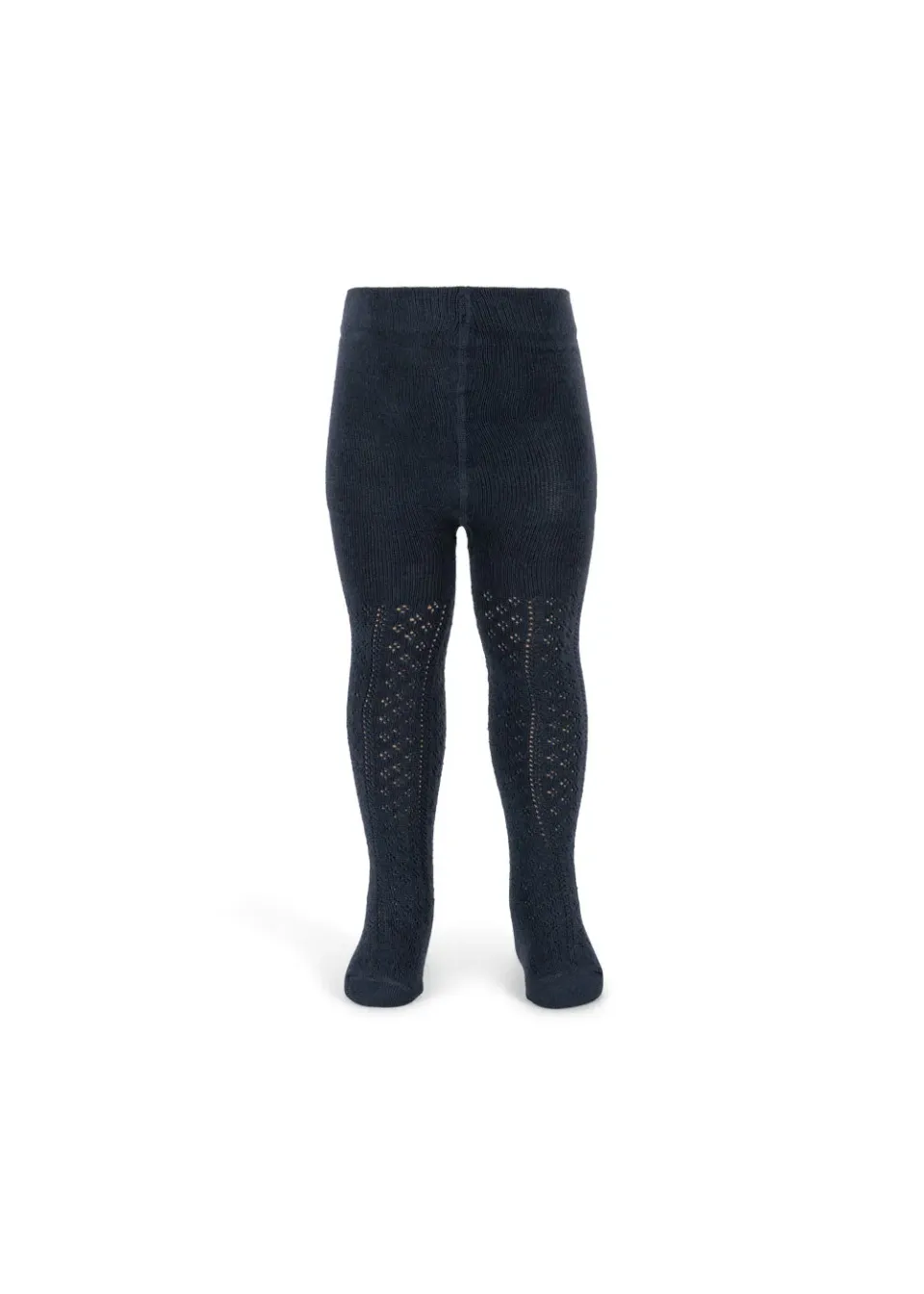 Konges Sløjd wollen panty navy ajourmotief warm