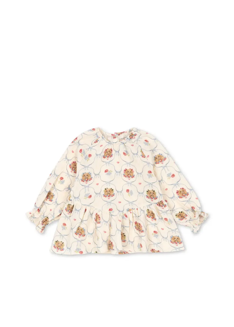Konges Sløjd Coco Shirt puppy blouse biokatoen