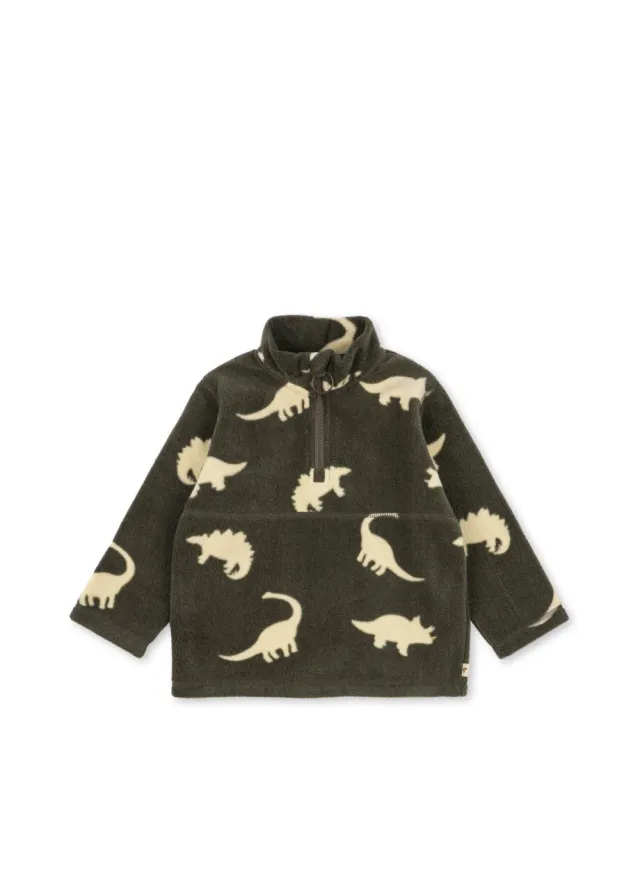 Konges Sløjd Tavi sweater dino silhouette fleece