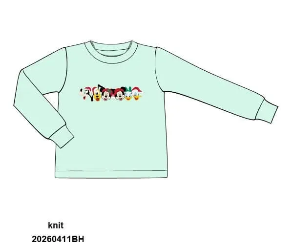 Busy Bee Smocks Magical Holiday kerstshirt jongens 5 katoen