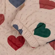 Konges Sløjd thermojas bon coeur coloré fleece