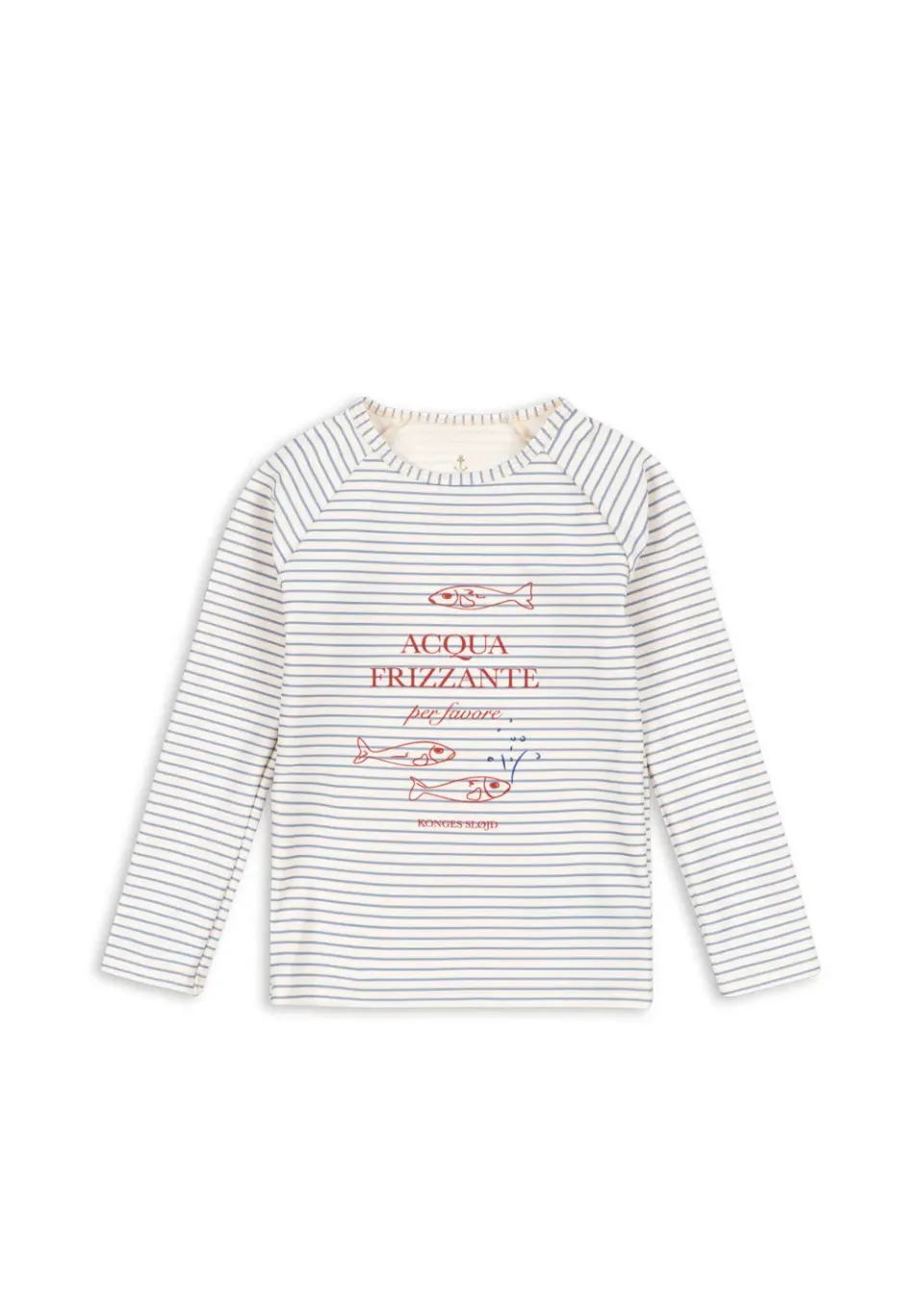 Konges Sløjd Aster Zwemshirt Stripe Bluie UPF 50+