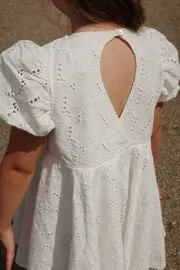 Konges Sløjd Glaise jurk antique white biokatoen