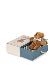 Konges Sløjd Milo Tiny Teddy knuffel brown mini