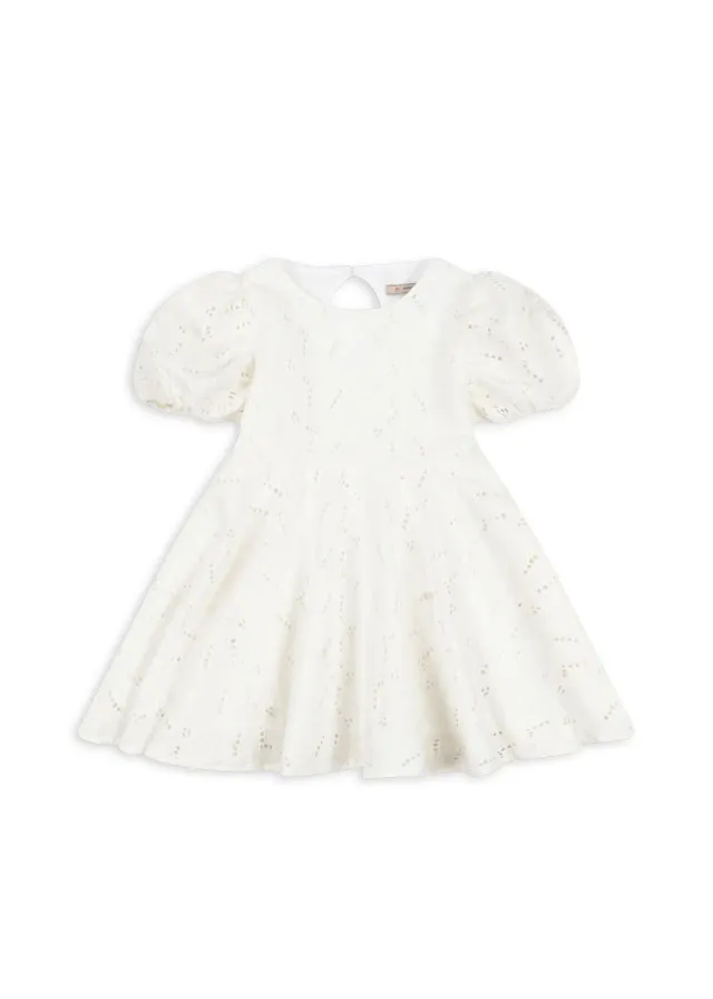 Konges Sløjd Glaise jurk antique white biokatoen