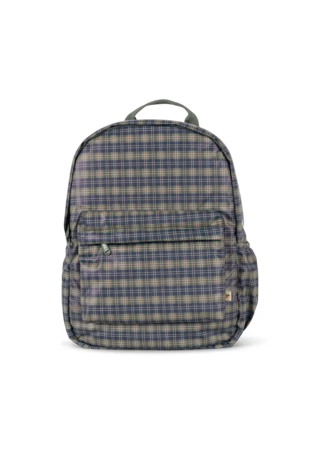 Konges Sløjd Rainy Rugzak Laurel Blue Check Waterafstotend