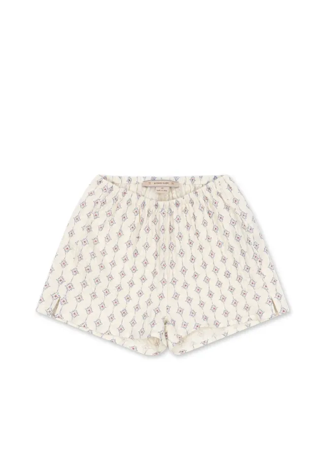 Konges Sløjd Ava split shorts muro blu biokatoen