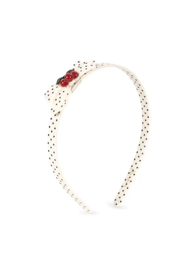 Konges Sløjd Cherry Dot haarband multi kersen
