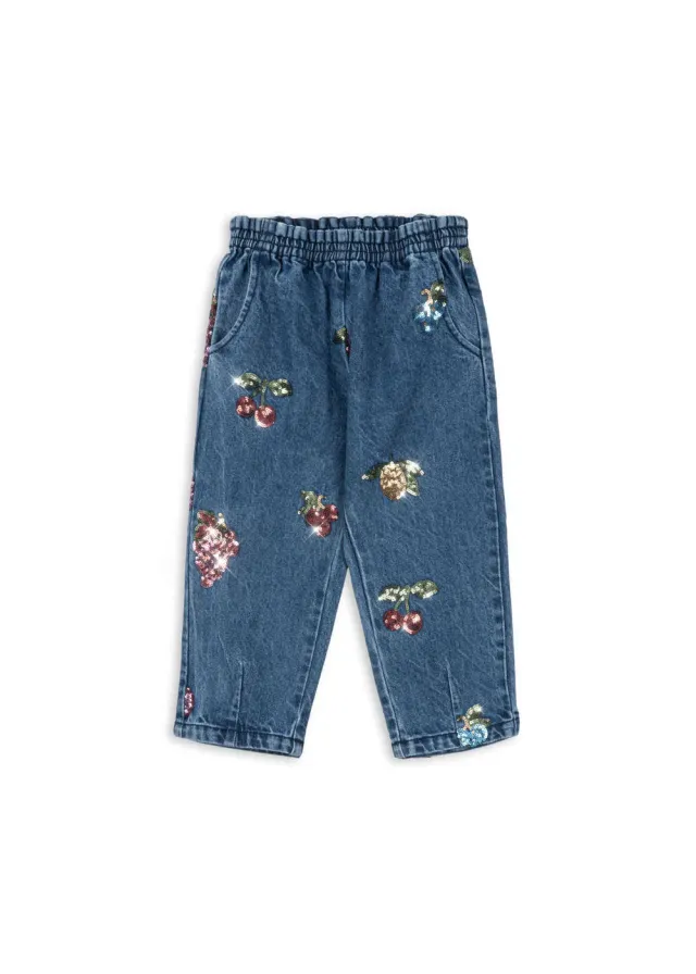 Konges Sløjd Magot broek vitamins denim biokatoen
