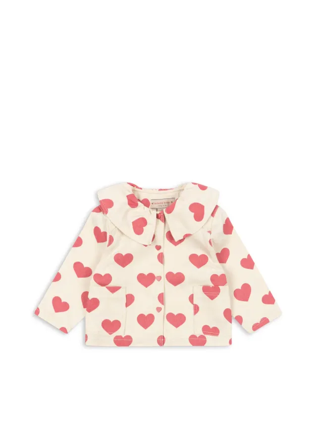 Konges Sløjd Magot overhemd bon coeur pink biokatoen