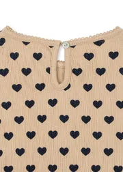 Konges Sløjd Chleo Shirt blouse coeur eclipse biokatoen