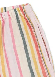 Konges Sløjd Venice korte broek malibu stripe biokatoen