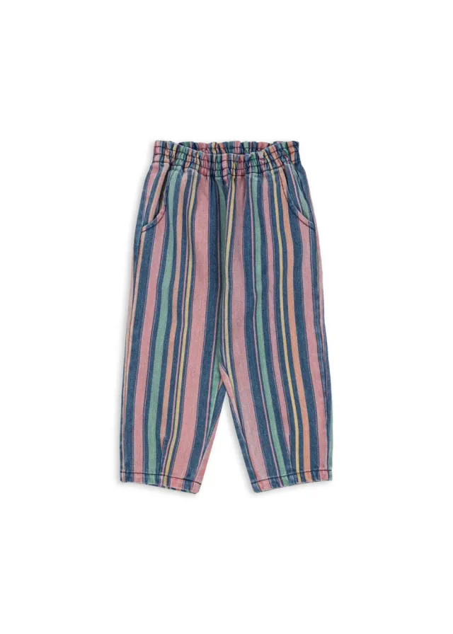 Konges Sløjd Magot broek miami stripe denim bio