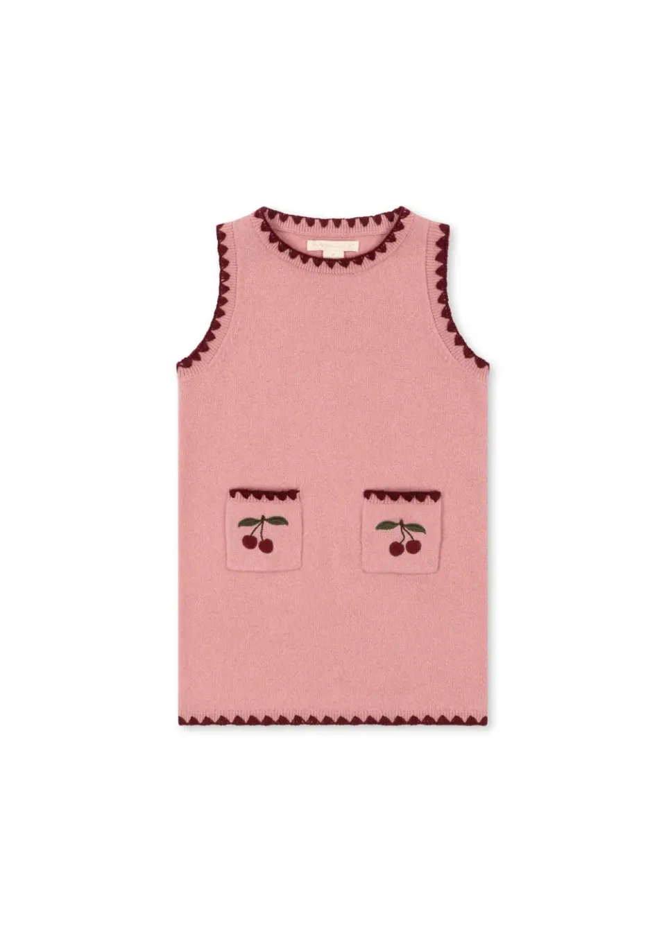 Konges Sløjd Collette jurk pale blush wol