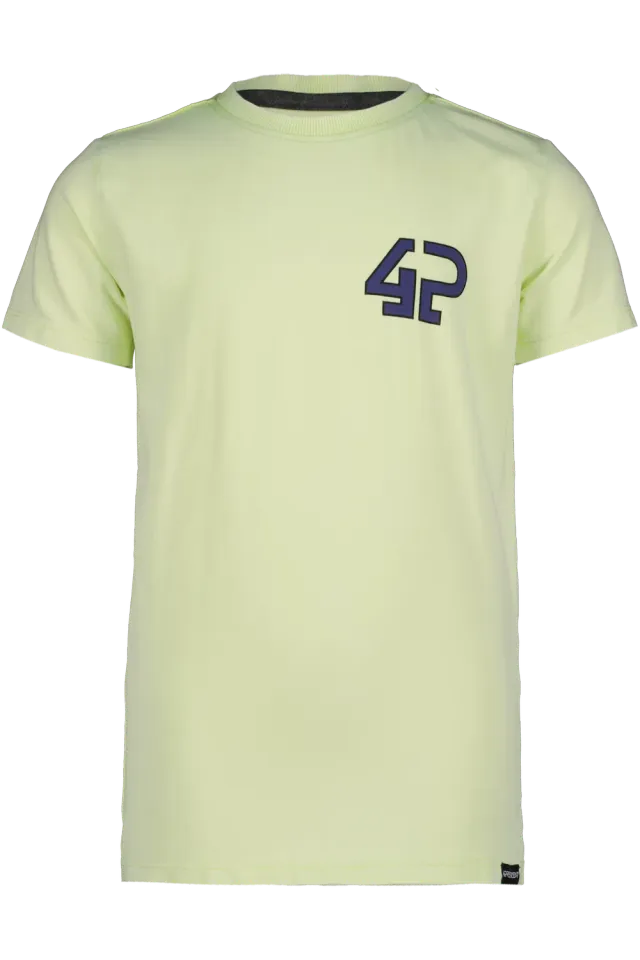 4President Thomas Sharp Green t-shirt acid wash