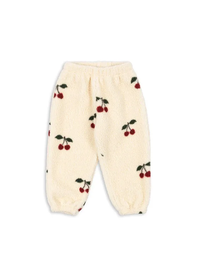 Konges Sløjd Jody broek ma grande cerise fleece