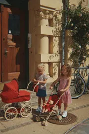Konges Sløjd Fraise poppenbuggy fraise dot