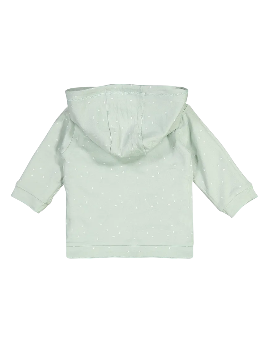 4President Taylor Grey Mint trui baby omkeerbaar