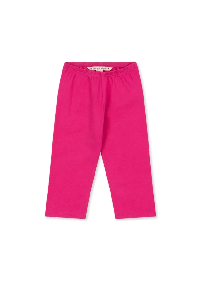 Konges Sløjd Babette leggings viva magenta biokatoen