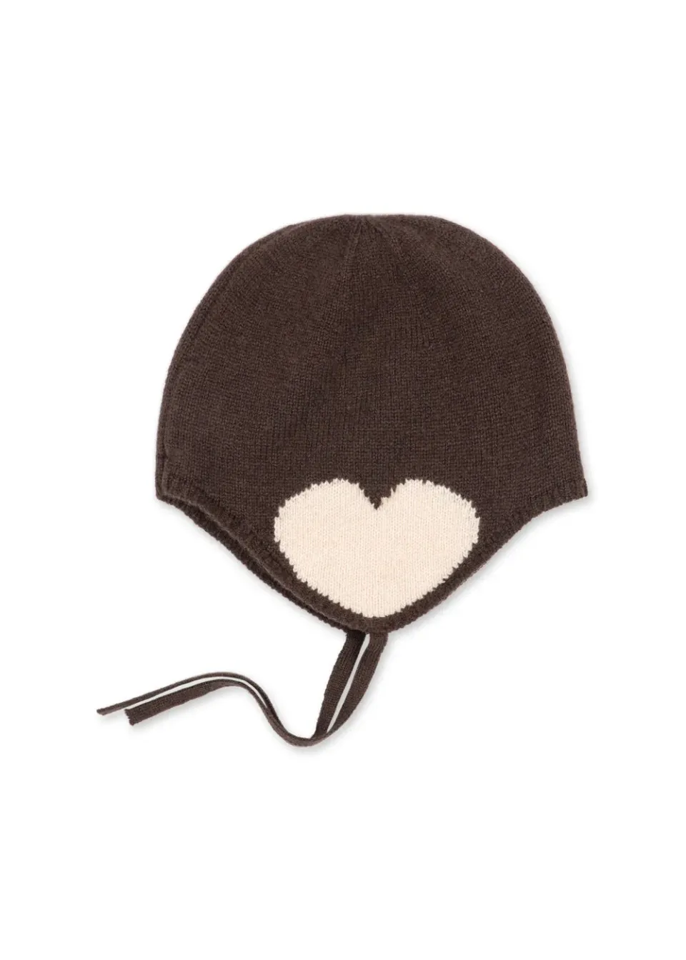 Konges Sløjd Collette muts chocolate brown wol