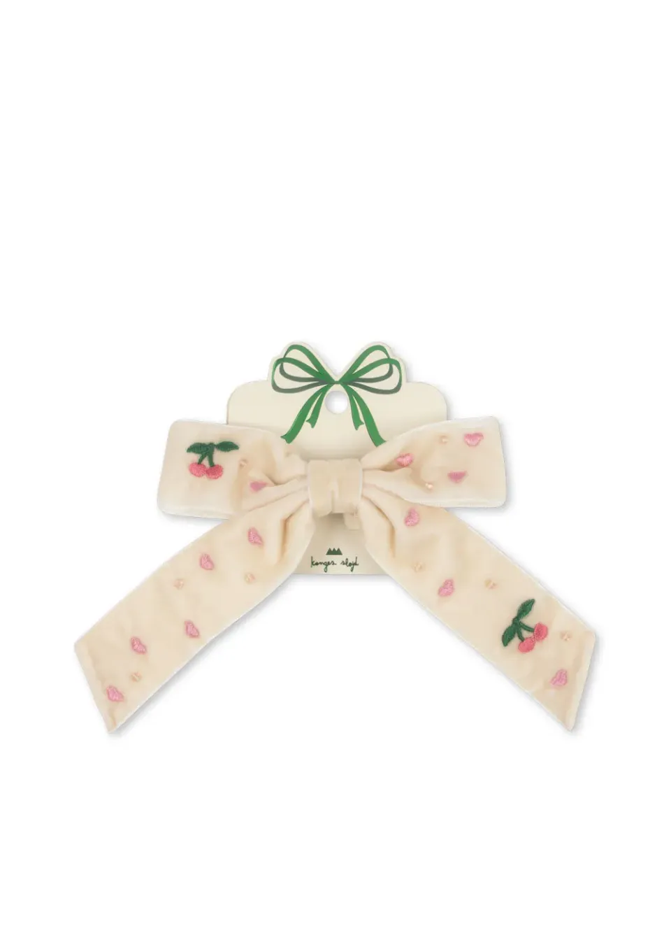 Konges Sløjd Pearly haarclip pearled ivory strik