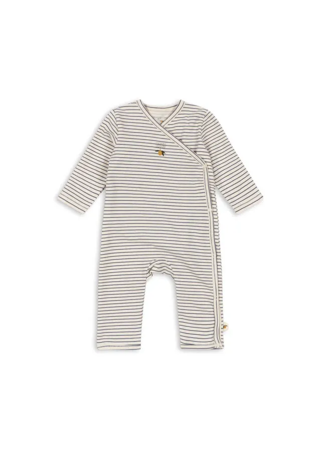 Konges Sløjd Basic newborn rompertje stripe como biokatoen