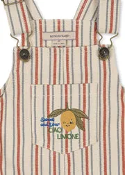 Konges Sløjd Frankie overall stripe winds biokatoen